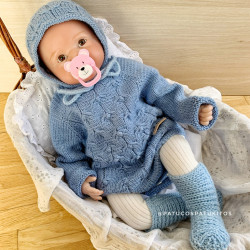 Conjunto lana ecólogica bebé